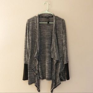 Athleisure cardigan with thumb holes!